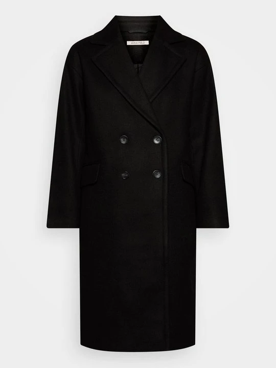Zdjęcie produktu Klasyczny płaszcz Anna Field By Zalando czarny