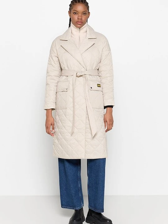 Zdjęcie produktu Klasyczny płaszcz Barbour biały