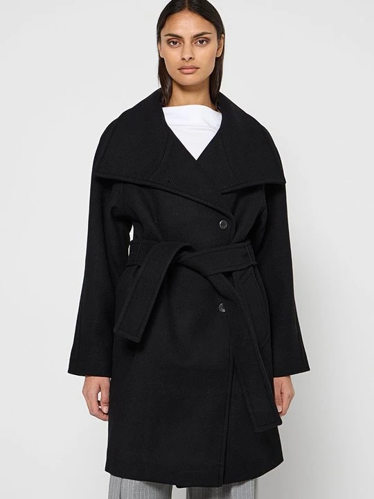 Zdjęcie produktu Klasyczny płaszcz Calvin Klein czarny