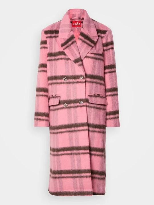 Zdjęcie produktu Klasyczny płaszcz Cras różowy