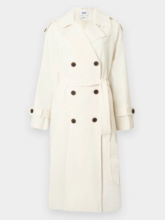 Zdjęcie produktu Klasyczny płaszcz DKNY taupe
