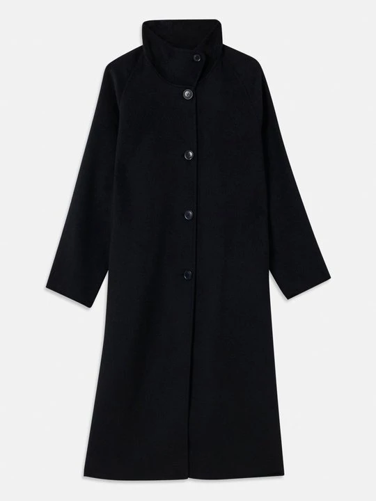 Zdjęcie produktu Klasyczny płaszcz Emporio Armani granatowy