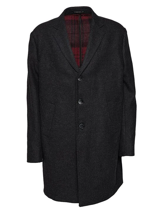Zdjęcie produktu Klasyczny płaszcz Hackett London ciemnoszary