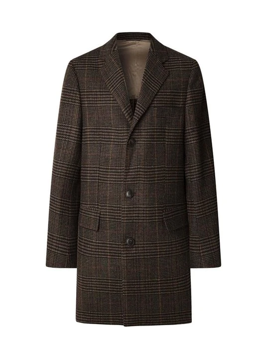 Zdjęcie produktu Klasyczny płaszcz Hackett London brązowy