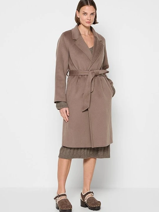 Zdjęcie produktu Klasyczny płaszcz IVY & OAK taupe