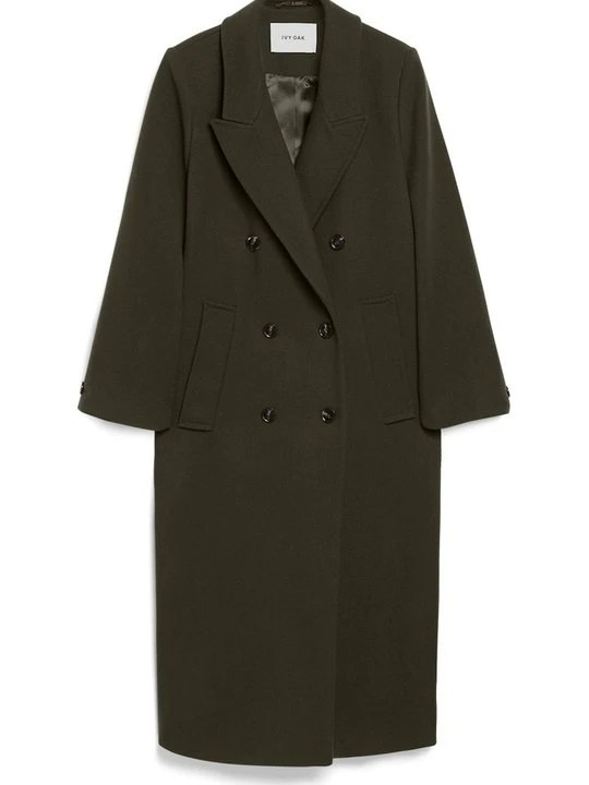 Zdjęcie produktu Klasyczny płaszcz IVY & OAK khaki