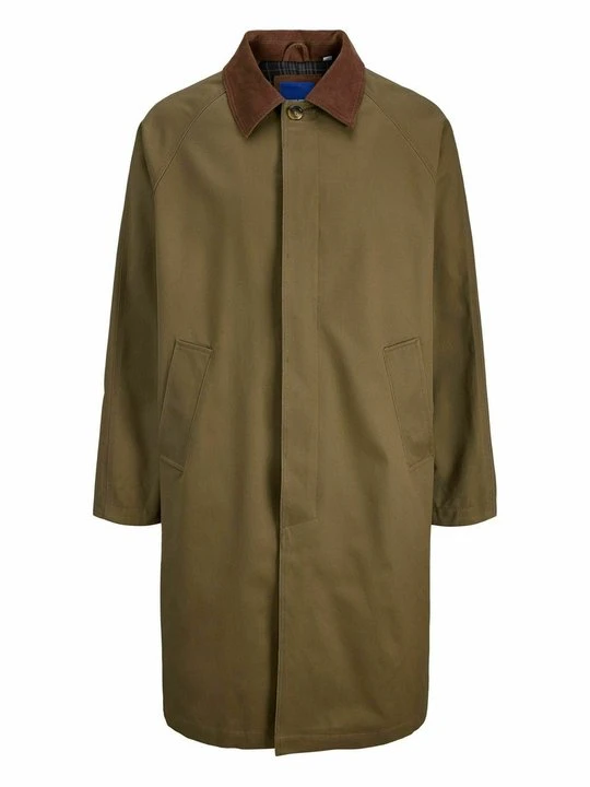 Zdjęcie produktu Klasyczny płaszcz Jack&Jones oliwkowy