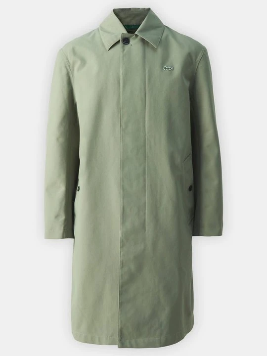 Zdjęcie produktu Klasyczny płaszcz Lacoste khaki