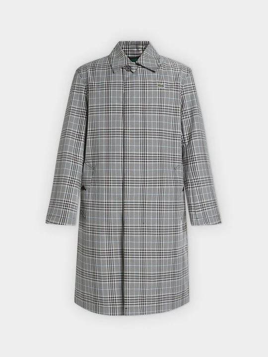 Zdjęcie produktu Klasyczny płaszcz Lacoste biały