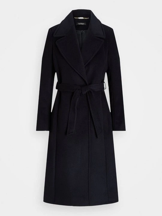 Zdjęcie produktu Klasyczny płaszcz Lauren Ralph Lauren granatowy