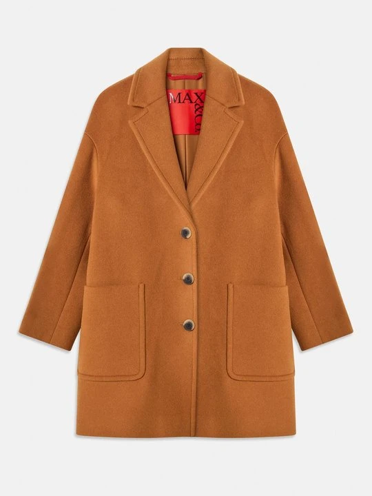 Zdjęcie produktu Klasyczny płaszcz MAX&Co. ochra