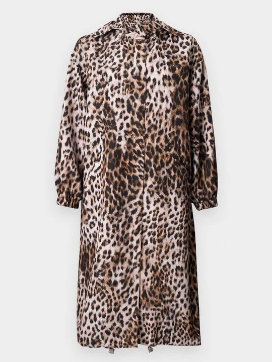 Zdjęcie produktu Klasyczny płaszcz MOSCHINO brązowy