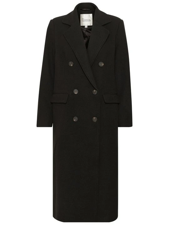 Zdjęcie produktu Klasyczny płaszcz My Essential Wardrobe ciemnobrązowy