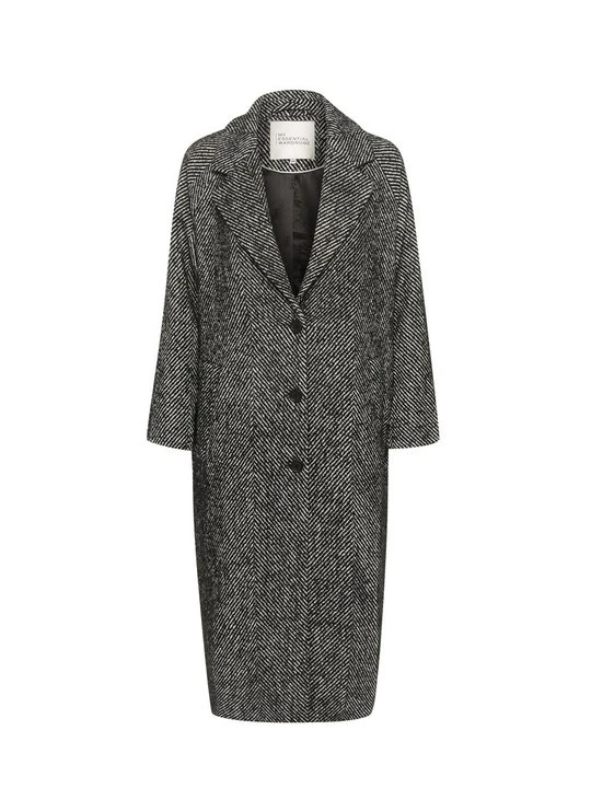 Zdjęcie produktu Klasyczny płaszcz My Essential Wardrobe czarny