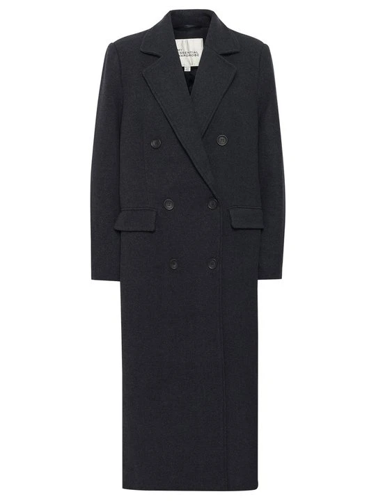 Zdjęcie produktu Klasyczny płaszcz My Essential Wardrobe szary