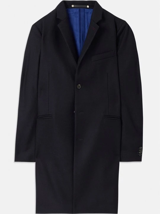 Zdjęcie produktu Klasyczny płaszcz Paul Smith granatowy