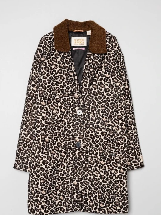 Zdjęcie produktu Klasyczny płaszcz Scotch & Soda beżowy