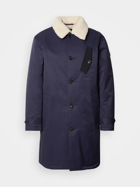 Zdjęcie produktu Klasyczny płaszcz Scotch & Soda granatowy