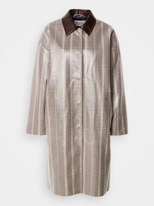 Zdjęcie produktu Klasyczny płaszcz Scotch & Soda jasny brąz