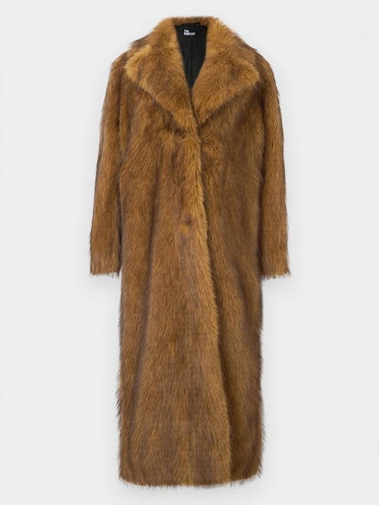 Zdjęcie produktu Klasyczny płaszcz The Kooples brązowy