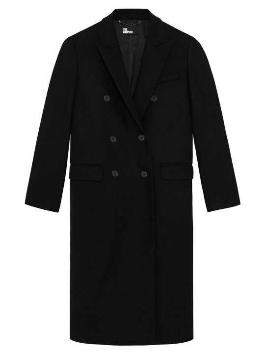 Zdjęcie produktu Klasyczny płaszcz The Kooples czarny