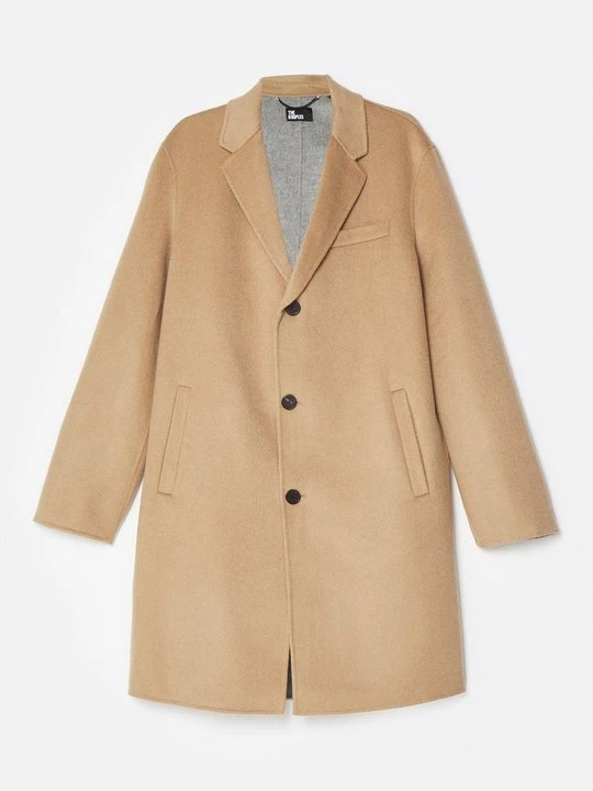 Zdjęcie produktu Klasyczny płaszcz The Kooples wielbłądzi