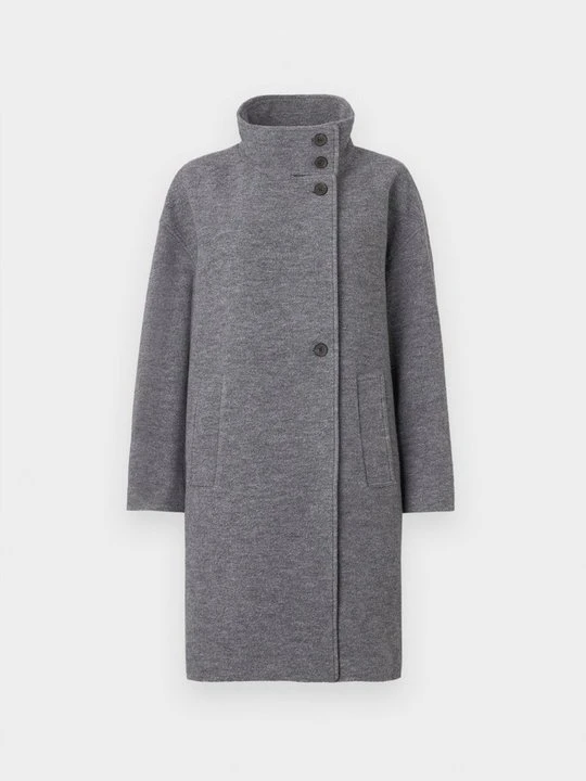 Zdjęcie produktu Klasyczny płaszcz Tommy Hilfiger szary