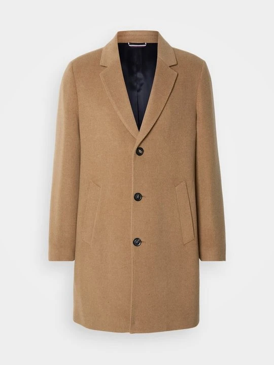 Zdjęcie produktu Klasyczny płaszcz Tommy Hilfiger brązowy
