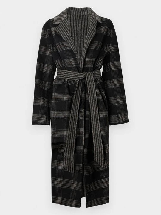 Zdjęcie produktu Klasyczny płaszcz TWINSET szary