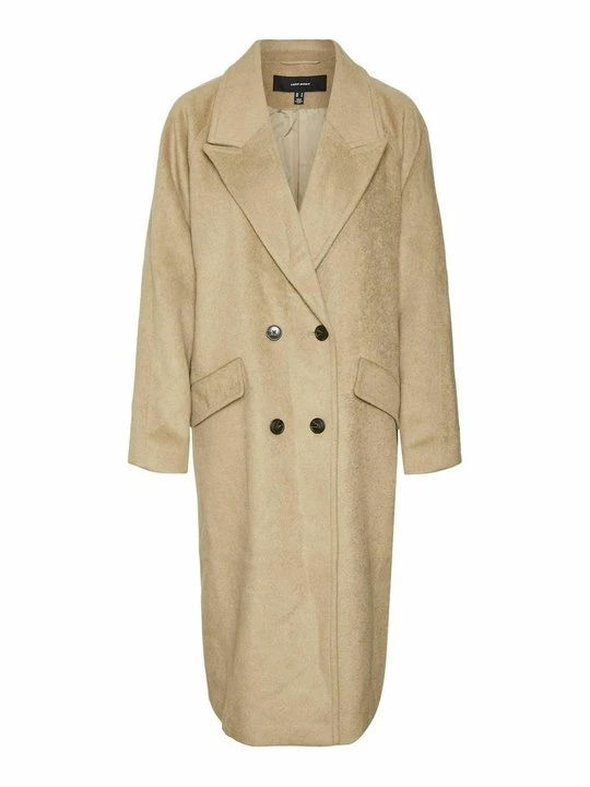Zdjęcie produktu Klasyczny płaszcz Vero Moda tan