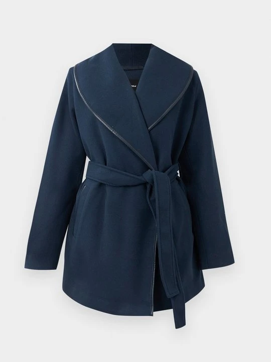 Zdjęcie produktu Klasyczny płaszcz Vero Moda granatowy