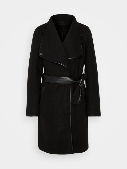 Zdjęcie produktu Klasyczny płaszcz Vero Moda czarny