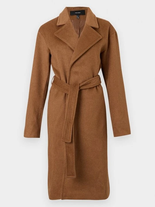 Zdjęcie produktu Klasyczny płaszcz Vero Moda koniakowy