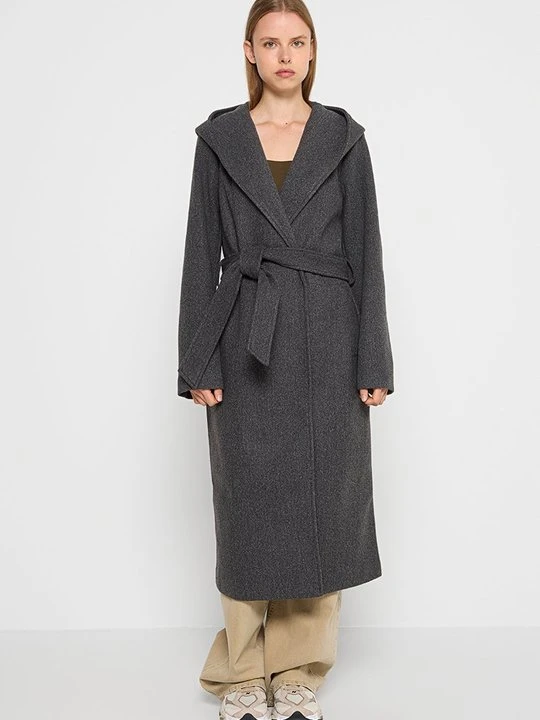 Zdjęcie produktu Klasyczny płaszcz Vero Moda ciemnoszary