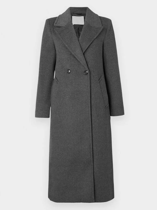 Zdjęcie produktu Klasyczny płaszcz Vero Moda szary melanż