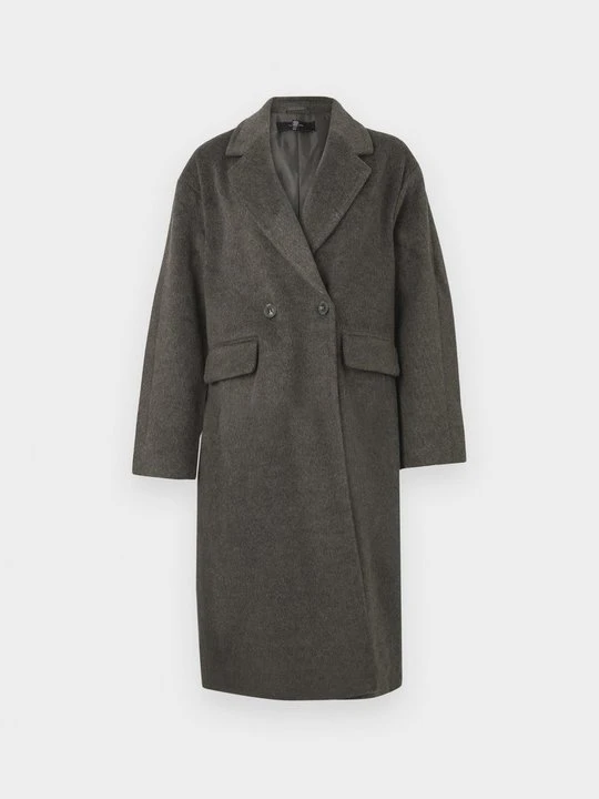 Zdjęcie produktu Klasyczny płaszcz Vero Moda ciemnobrązowy
