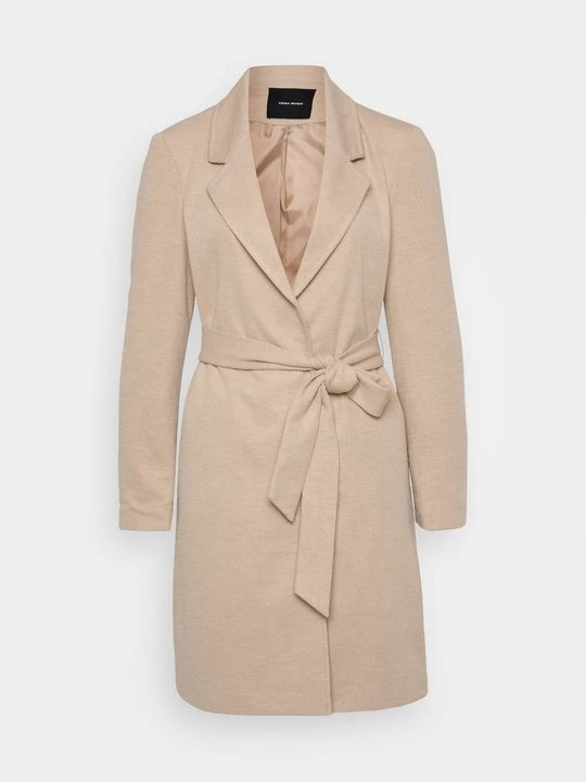 Zdjęcie produktu Klasyczny płaszcz Vero Moda taupe