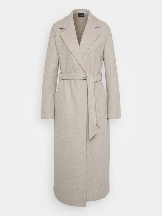 Zdjęcie produktu Klasyczny płaszcz Vero Moda taupe