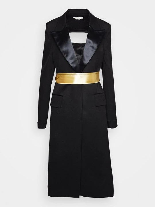 Zdjęcie produktu Klasyczny płaszcz Victoria Beckham czarny