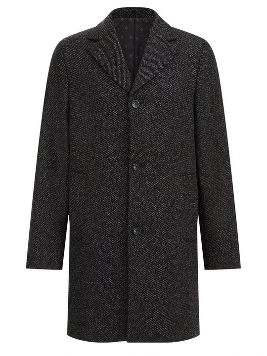 Zdjęcie produktu Klasyczny płaszcz WE Fashion ciemnoszary