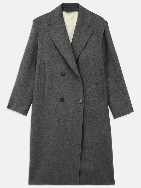 Zdjęcie produktu Klasyczny płaszcz Weekend Max Mara ciemnoszary