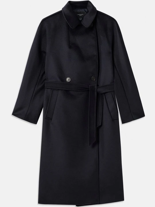 Zdjęcie produktu Klasyczny płaszcz Weekend Max Mara niebieski