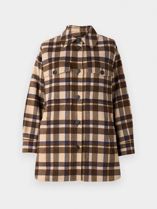 Zdjęcie produktu Klasyczny płaszcz Weekend Max Mara brązowy