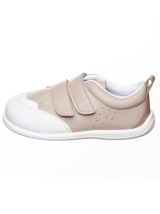 Zdjęcie produktu kmins Skórzane buty w kolorze beżowym do chodzenia na boso rozmiar: 23