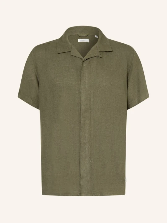 Zdjęcie produktu Knowledgecotton Apparel Koszula Outdoorowa Moss Relaxed Fit gruen OLIWKOWY