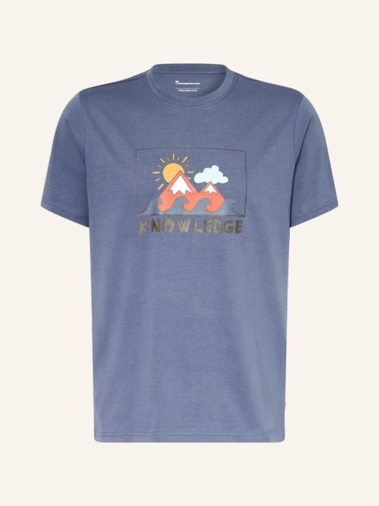 Zdjęcie produktu Knowledgecotton Apparel Koszulka blau