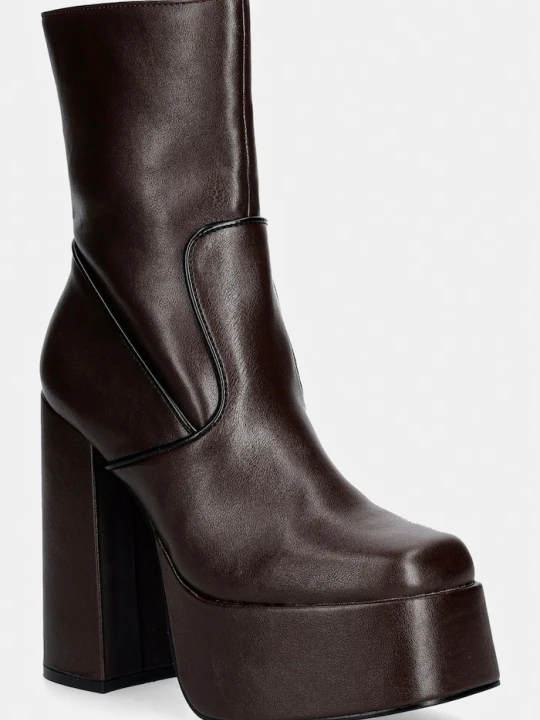 Zdjęcie produktu Koi Footwear botki na słupku damskie DBP1 brązowy