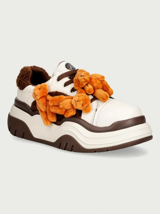 Zdjęcie produktu Koi Footwear Brown Poco The Teddy sneakersy damskie