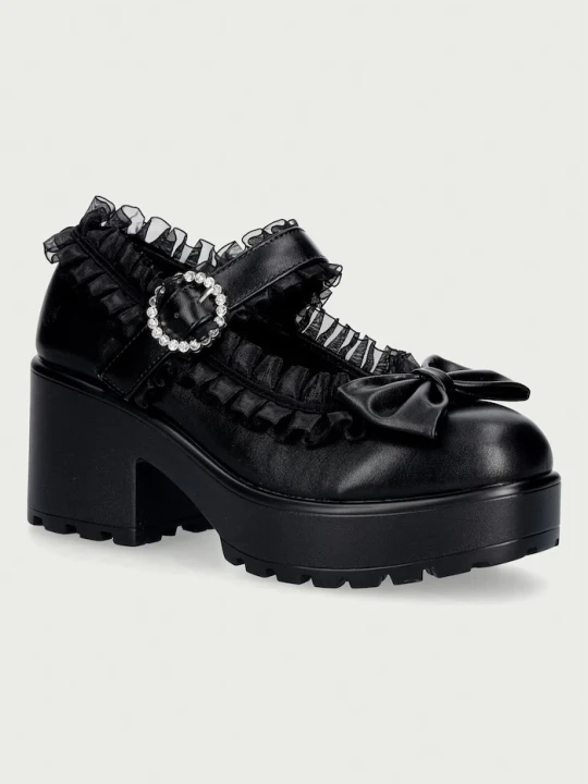 Zdjęcie produktu Koi Footwear czółenka Tira Ruffle Mary Janes czarny