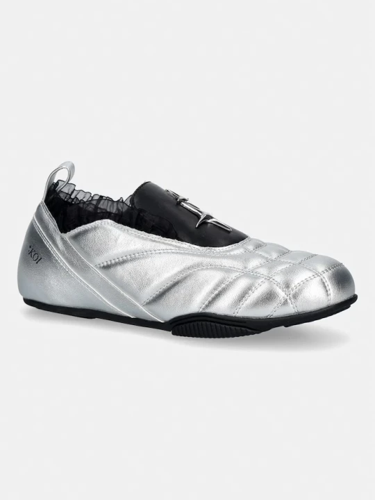 Zdjęcie produktu Koi Footwear Heartbreaker Sporty Slip On Shoes sneakersy damskie srebrny